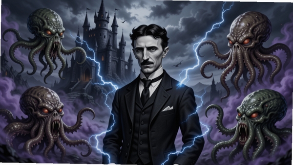 ��˹��VS��֮��(Tesla vs Lovecraft) ��������Ϊ��˹����ɫվ�����룬��Χ�����Ÿ��ֿ���³�������ɫ������Ч������Ϊ��ɭ�Ĺű�����ɫ����������Booguģ������