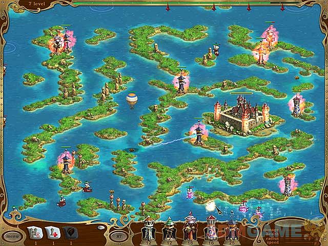 岛屿防御Island Defense运行截图