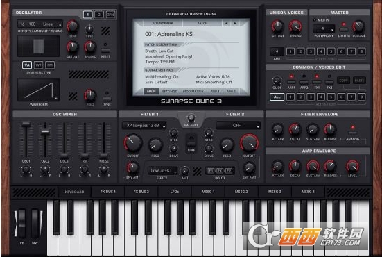 Synapse Audio DUNE音频合成软件 Synapse Audio DUNE音频合成软件