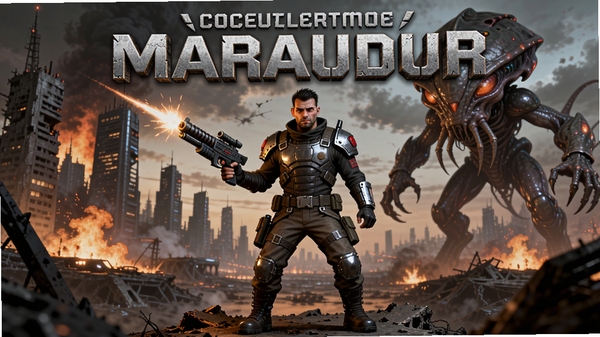 �Ӷ���(Marauder)��Ϸ���棬�����ֳ�ǹеվ�����Ƿ����ϣ�������ȼ�յĳ��к;����������ս��������������ͼ����ϸ�ڣ�����Booguģ������