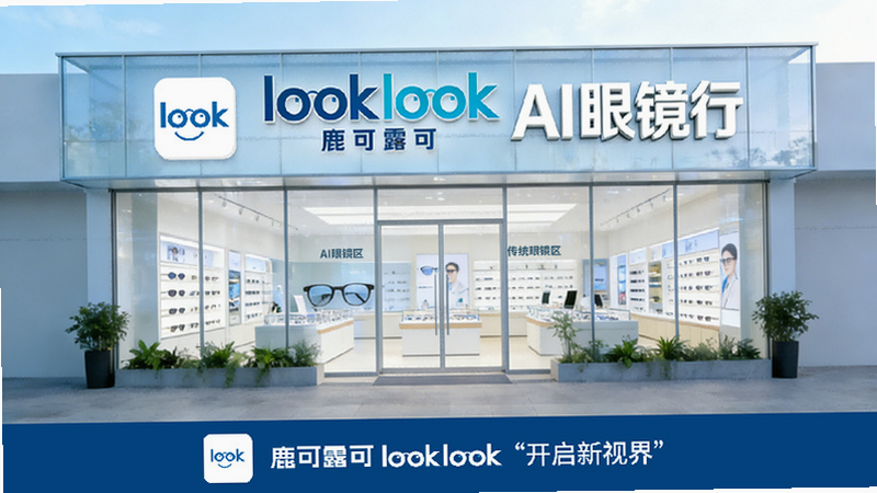 鹿可露可 智能眼镜 连接教程 实拍图