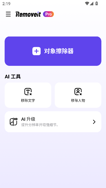 RemoveIt(AI擦除工具)运行截图