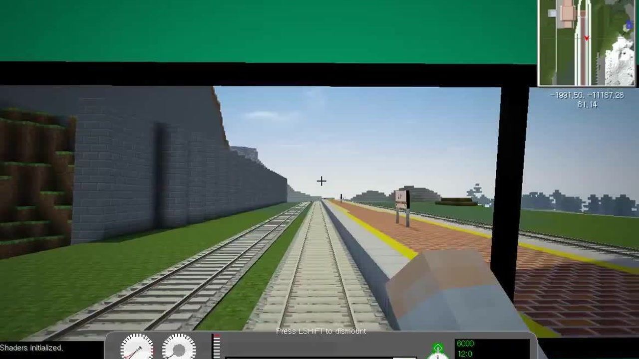 我的世界火车世界 pc版运行截图