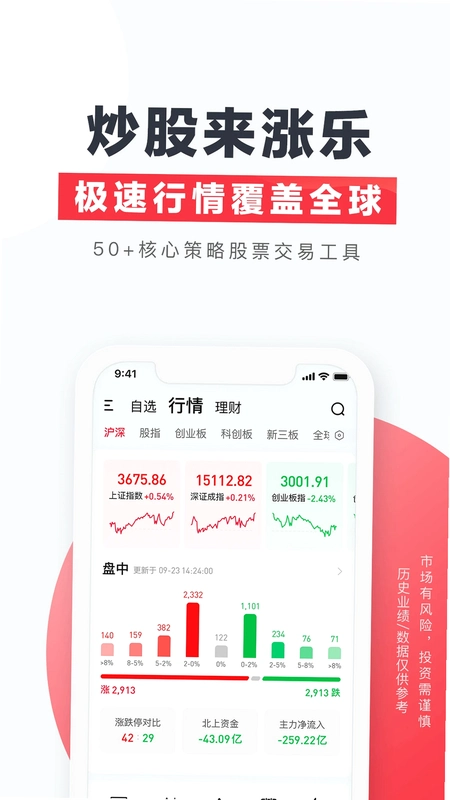 涨乐财富通华泰证券运行截图