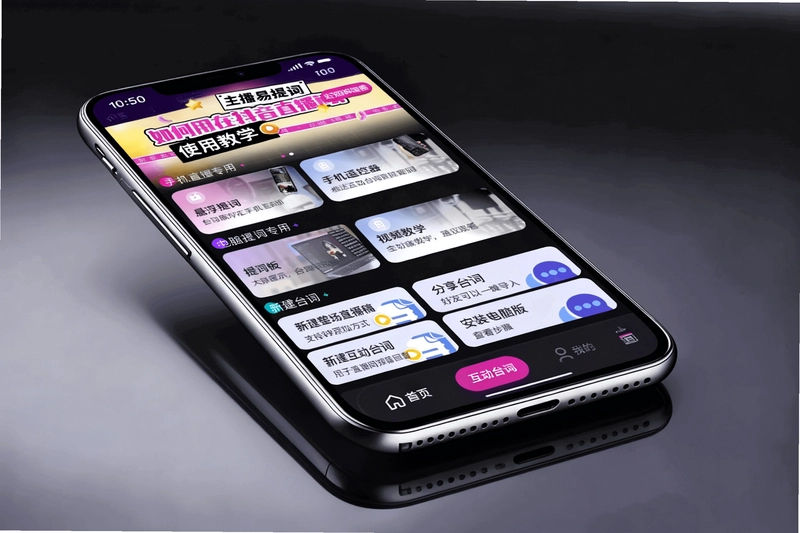 主播易提词运行截图