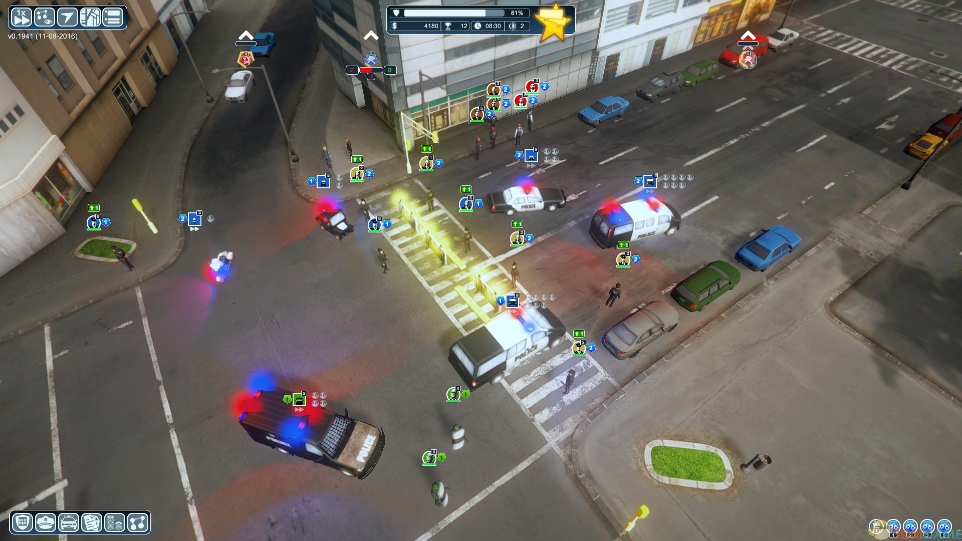 警察战术帝国 pc版运行截图