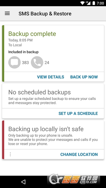 SMS Backup & Restore SMS Backup & Restore