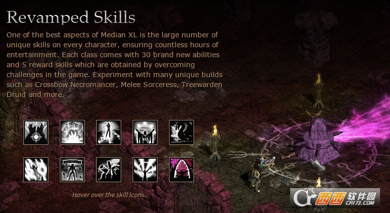 经典游戏暗黑破坏神2经典高难度mod魔电