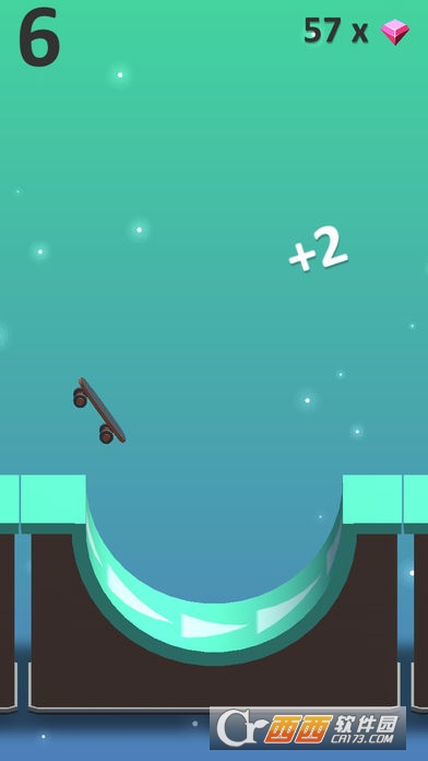 飞翔滑板Flippy Skate游戏