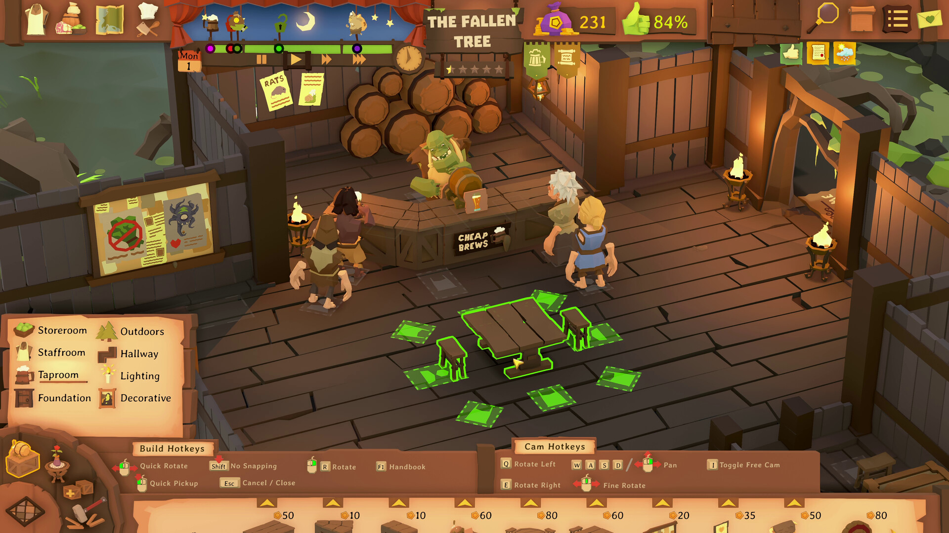 Tavernier酒馆经营者 pc版运行截图