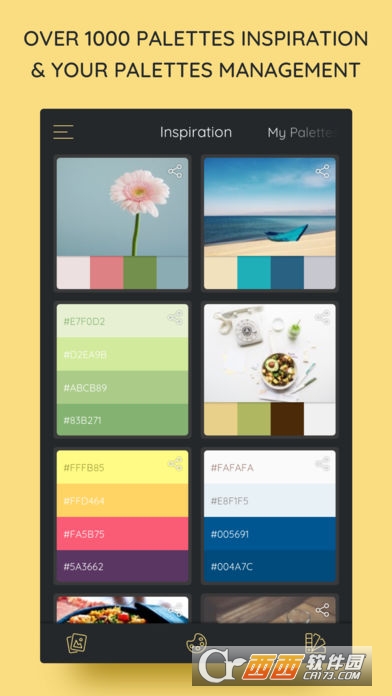 iPalettes app