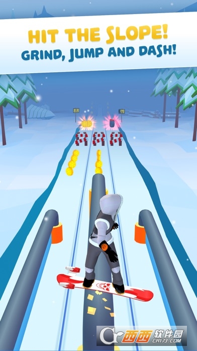 SnowRacer Mountain Rush中文版 SnowRacer Mountain Rush中文版