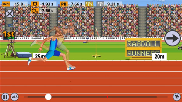 Ragdoll Runners布娃娃跑步者 pc版运行截图