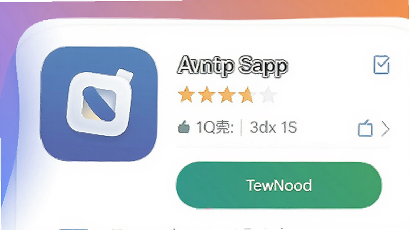 阿卡索app下载界面示意图,手机屏幕显示应用商店下载页面,包含下载按钮与评分星级;背景为渐变色,突出软件图标与名称