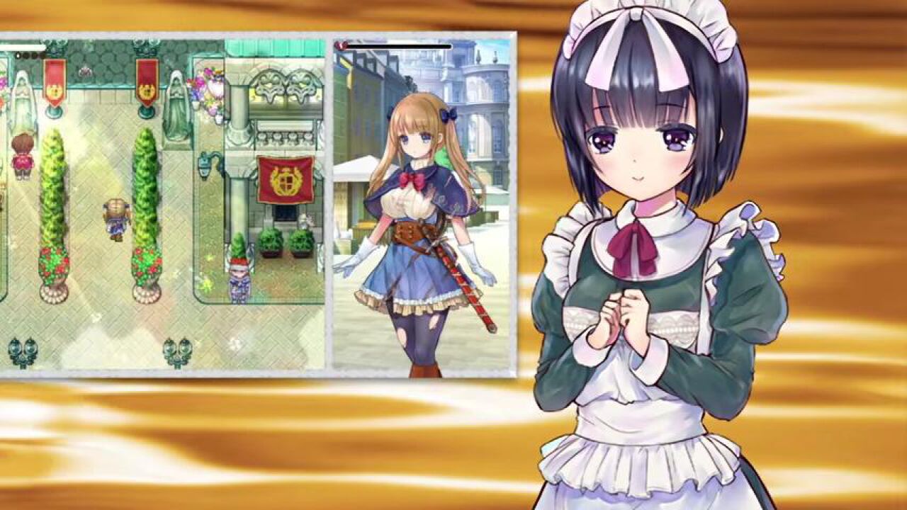 骑士与少女电脑版运行截图