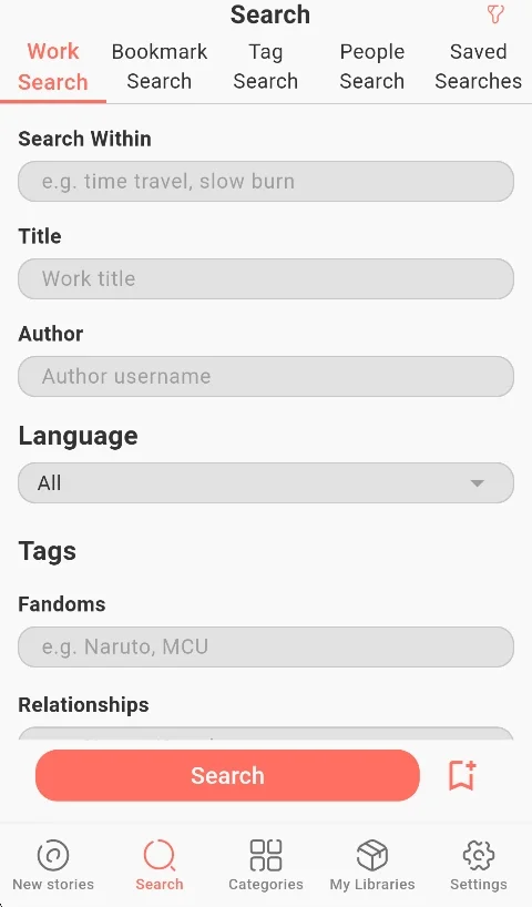 AO3最新手机版运行截图