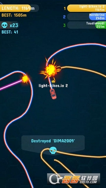 Light-Bikes.io 2