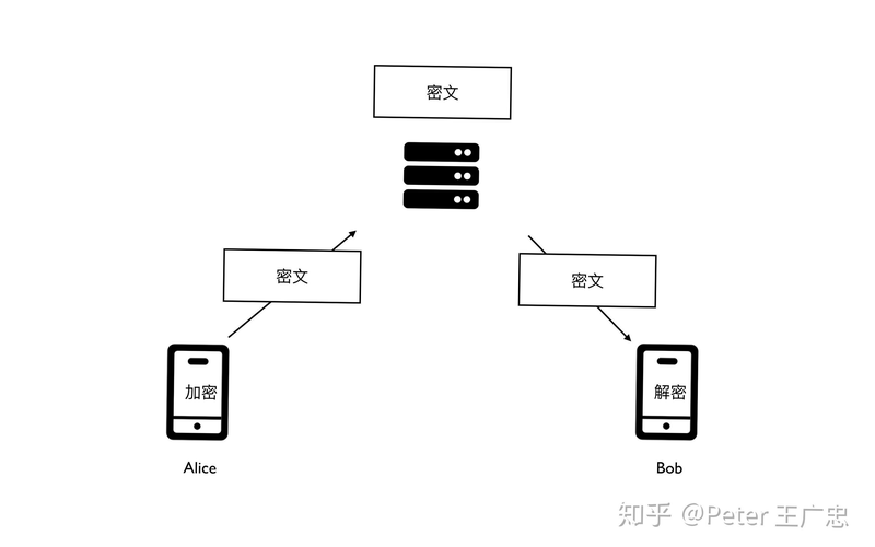 Safex端到端加密示意图