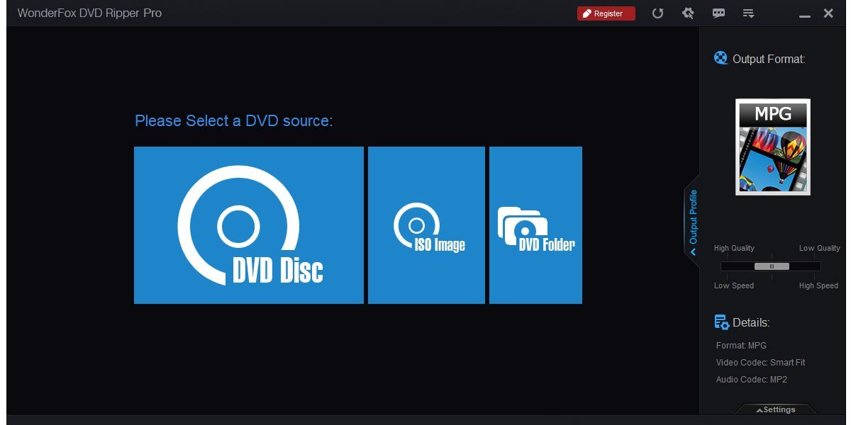 WonderFox DVD Ripper Pro 24.3(DVD刻录软件)运行截图