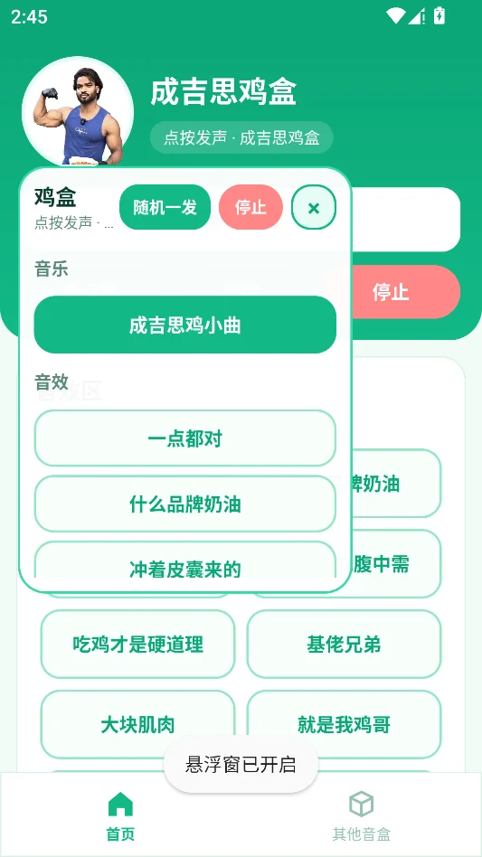 成吉思鸡盒运行截图