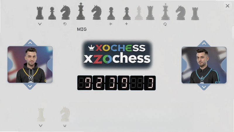���߶�սƥ����棬��ʾ�ȴ����ֶ���������Ϊ����ɫ���м���xzochessƷ�Ʊ�ʶ��ƥ�䵹��ʱ���ֹ������������ɾ�