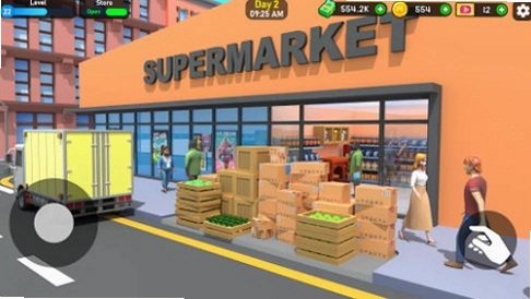 �ҵĳ��У���ʵ���3D Supermarket Simulation Tycoon���н�ͼ