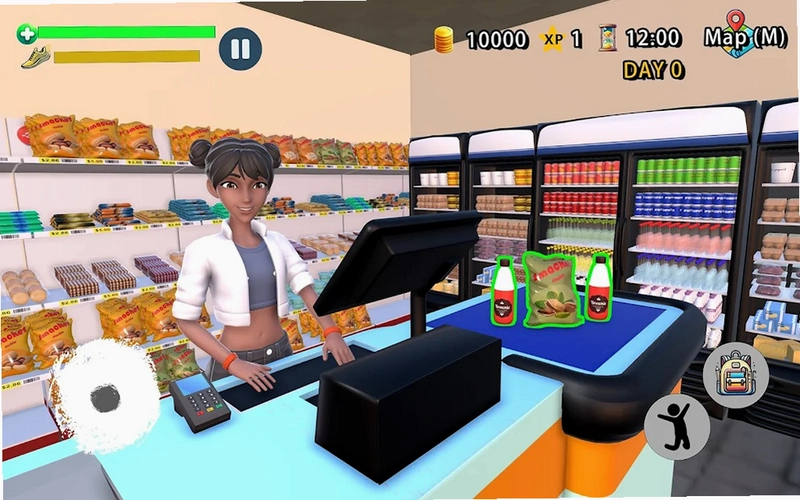 �ҵĳ��У���ʵ���3D Supermarket Simulation Tycoon���н�ͼ