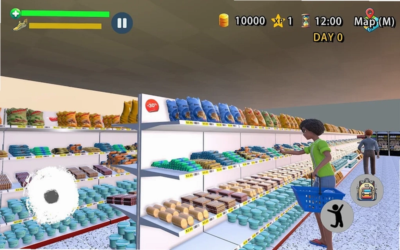 �ҵĳ��У���ʵ���3D Supermarket Simulation Tycoon���н�ͼ