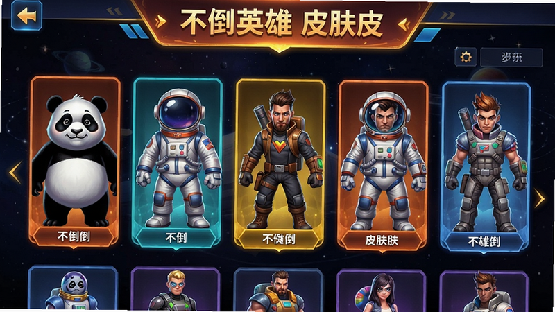 ����Ӣ��Ƥ��չʾ���棬���Ӣ��Ƥ�����У�����èװ������ȣ����滪��������Ӣ��Ƥ���ռ���������ۣ���èװ�����UI����