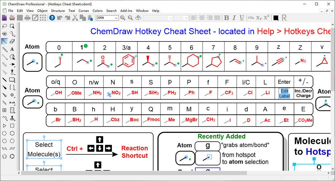 ChemDraw 26中文激活版运行截图
