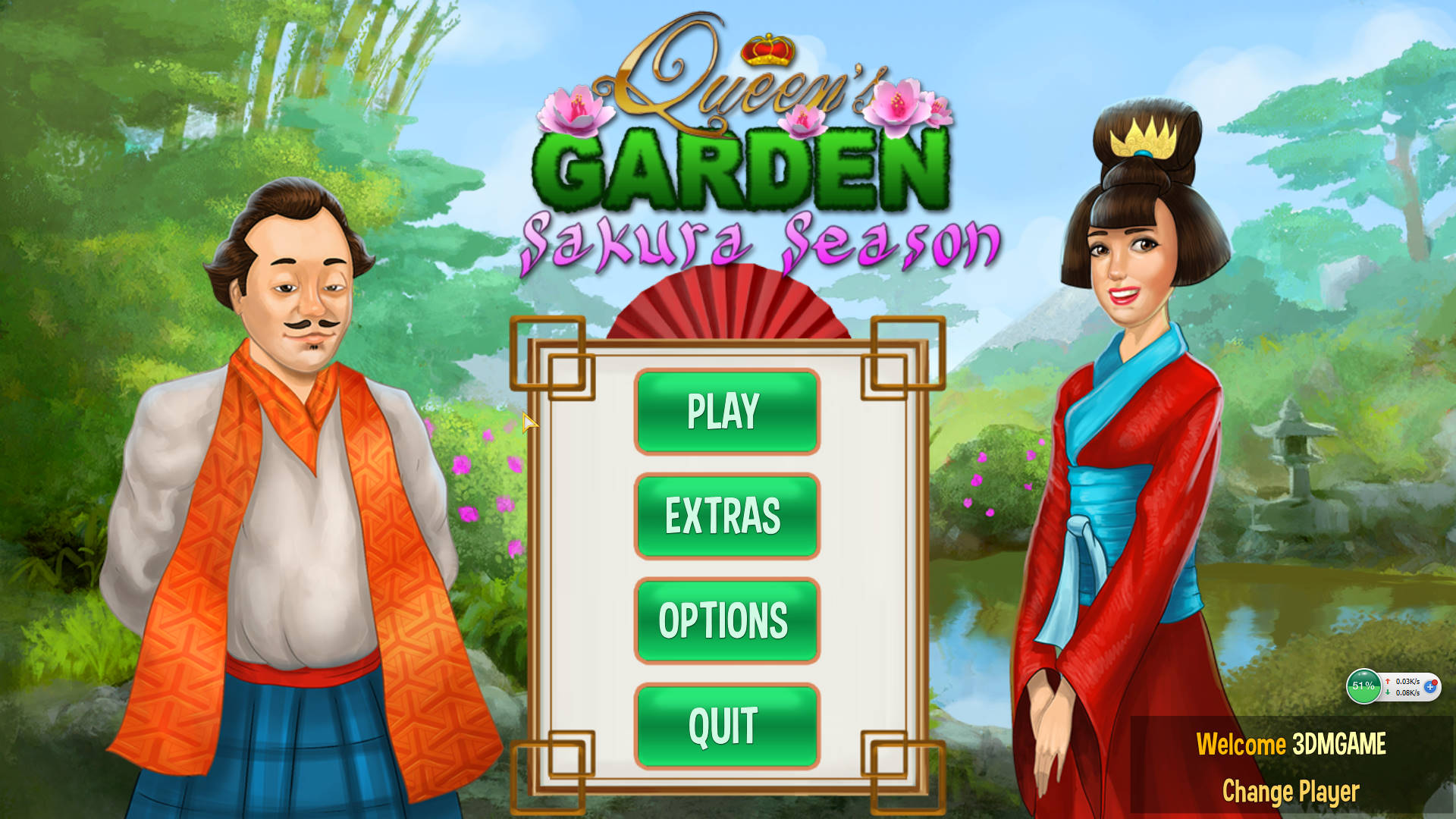 皇后的花园 pc版运行截图
