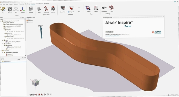 Altair Inspire Cast 2026铸造模拟软件 pc版运行截图