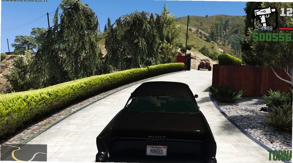 圣安地列斯仿GTA5运行截图