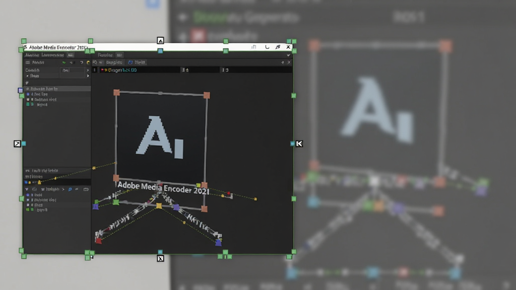 概括软件核心全貌,必须包含Adobe Media Encoder 2021 破解版;指定画面主体坐标与背景区域,适配Boogu模型生成。