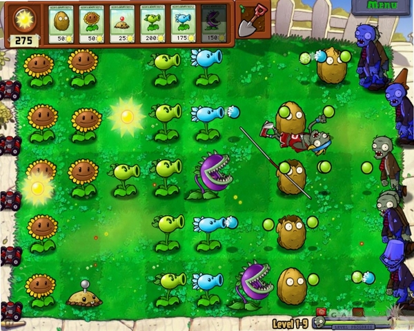 植物大战僵尸桌面版游戏 pc版运行截图