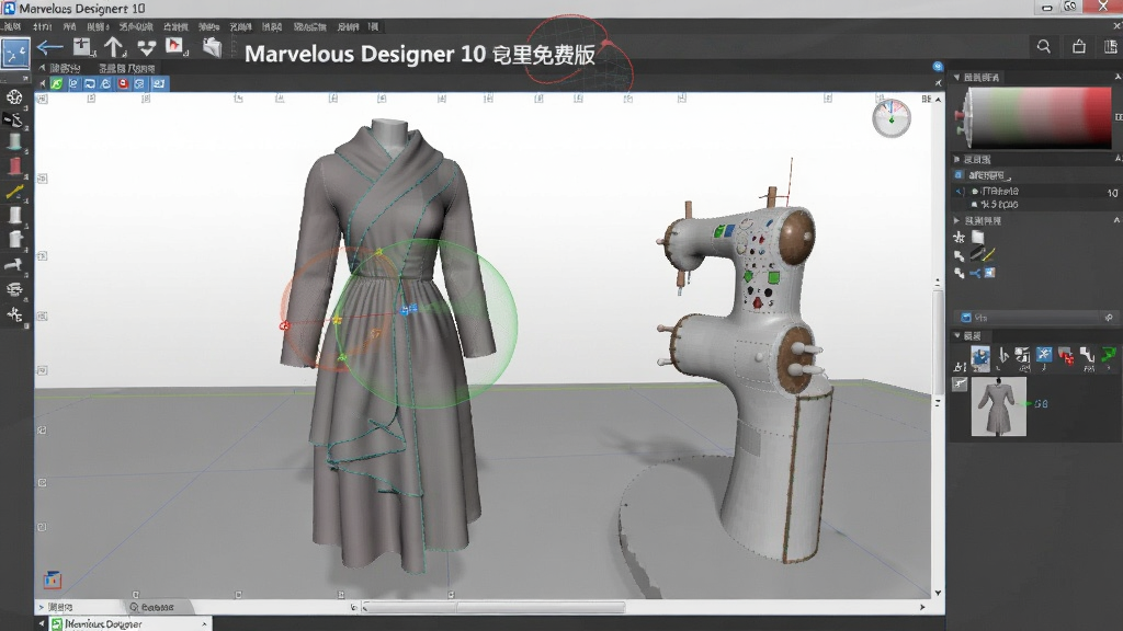 Marvelous Designer 10������Ѱ� ��װ��ƽ��� 3D����ģ��