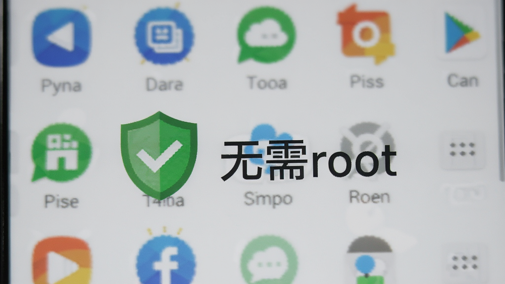 ����λ�������ڰ�׿�ֻ���չʾ��root��ʾ���棬��ɫ����ͼ����д�š�����root����������ģ����Ӧ�ó����б���ǿ����ȫ������ԡ�