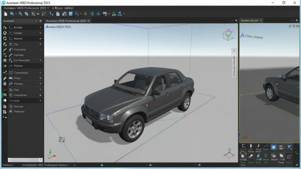 Autodesk VRED Professional 2023���ļ��������ͼ��չʾ3Dģ����Ⱦ��������๤�������Ҳ���ͼ
