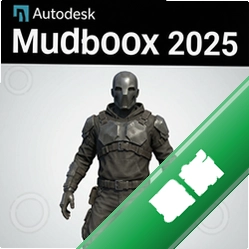 Autodesk Mudbox 2025最新版中文版 pc版2025.1 三维数字雕刻建模软件