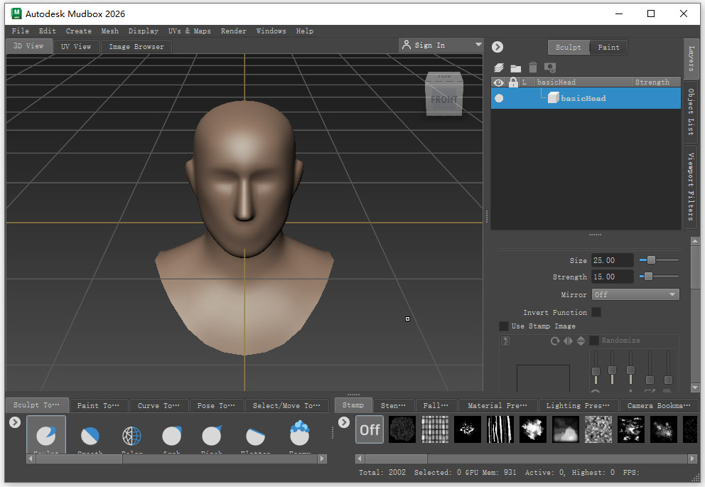 Autodesk Mudbox 2026 电脑配置要求