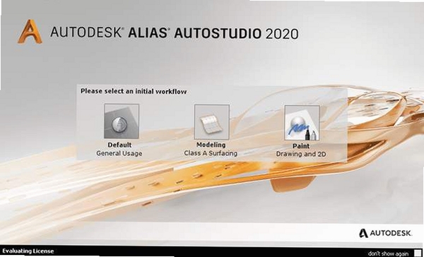 Autodesk Alias AutoStudio 2020中文免费版运行截图