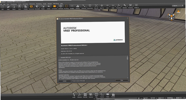 Autodesk VRED Professional 2021中文最新版 pc版运行截图