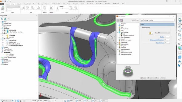Autodesk Powermill Ultimate 2023破解版运行截图