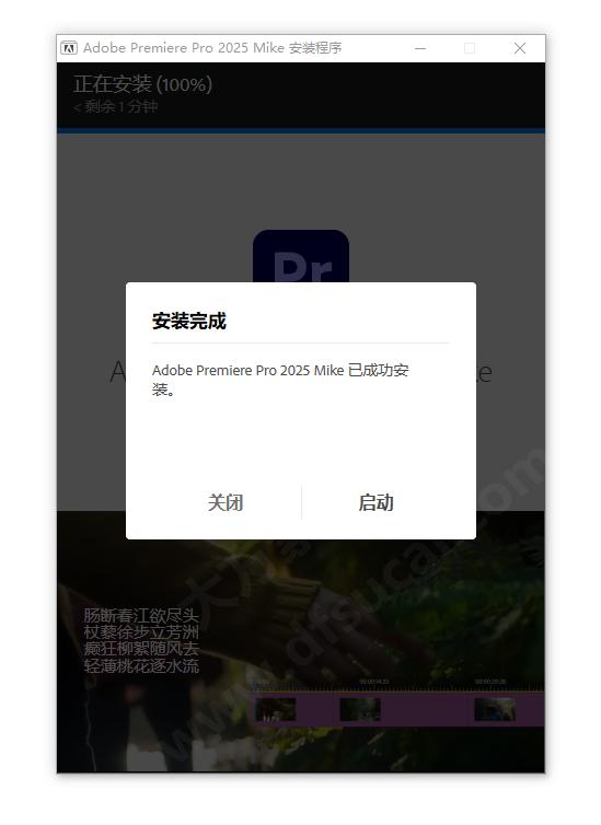 Adobe Premiere Elements 2025 安装教程