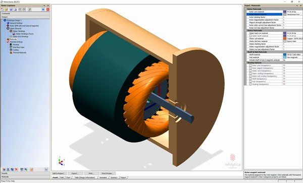 Simcenter MotorSolve 2021激活版运行截图
