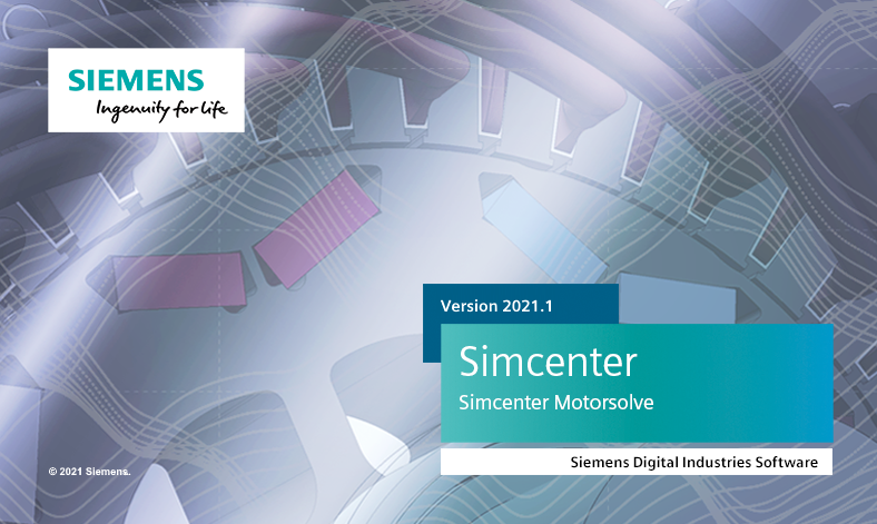 Simcenter MotorSolve 2021激活版运行截图