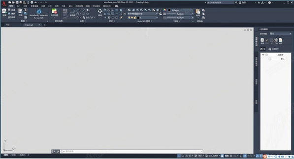 AutoCAD Map 3D 2022中文破解版运行截图