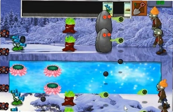 植物大战僵尸冰雪版 特色关卡