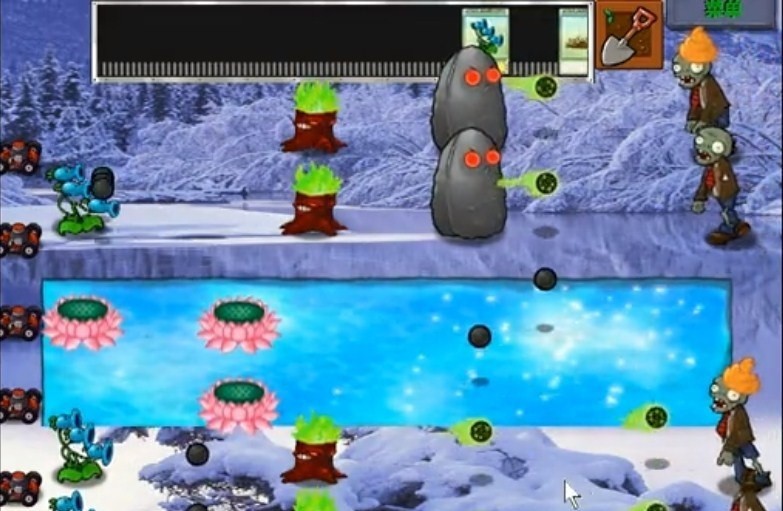 植物大战僵尸冰雪版 pc版运行截图