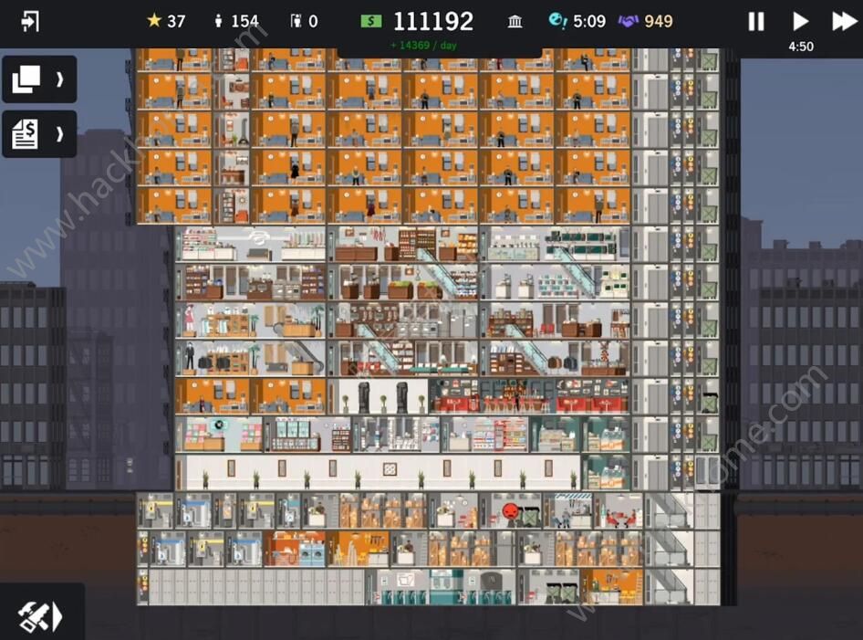 摩天大楼 pc版运行截图